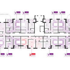 Квартира 47 м², 1-комнатная - изображение 2