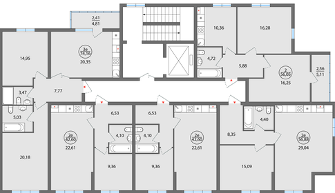 65,2 м², 3-комнатная квартира 4 800 000 ₽ - изображение 11