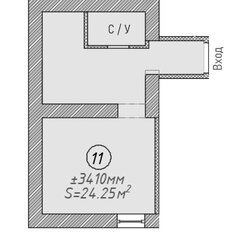 Квартира 31,5 м², студия - изображение 4