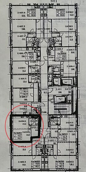 33,7 м², 1-комнатная квартира 17 000 000 ₽ - изображение 22