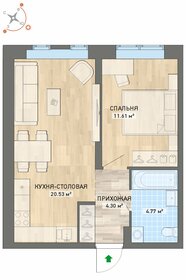 42,6 м², 1-комнатная квартира 5 500 000 ₽ - изображение 40