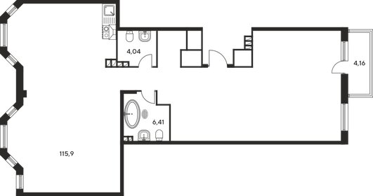 118 м², 3-комнатная квартира 46 500 000 ₽ - изображение 18