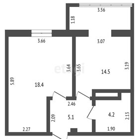 42 м², 1-комнатная квартира 4 100 000 ₽ - изображение 31