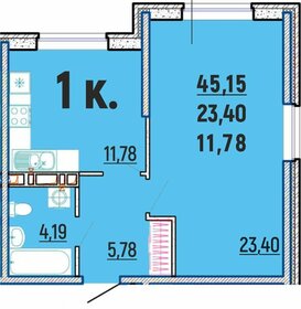 47,2 м², 1-комнатная квартира 9 442 000 ₽ - изображение 27