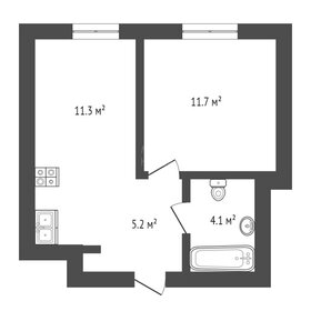 32,3 м², 1-комнатная квартира 5 600 000 ₽ - изображение 78