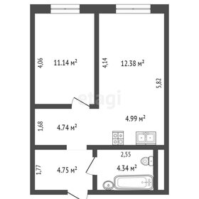 Квартира 42,2 м², 1-комнатная - изображение 2