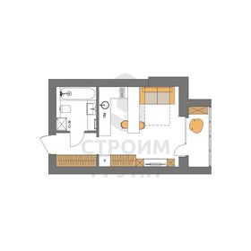 28,2 м², квартира-студия 2 744 200 ₽ - изображение 44