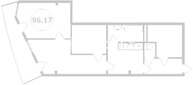 Квартира 105,2 м², 2-комнатная - изображение 1