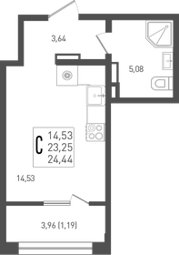 48,9 м², 2-комнатная квартира 2 970 000 ₽ - изображение 22