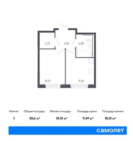 35 м², 1-комнатная квартира 3 500 000 ₽ - изображение 125