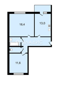 60 м², 2-комнатная квартира 5 370 000 ₽ - изображение 114