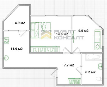 72,6 м², 3-комнатная квартира 10 123 080 ₽ - изображение 94