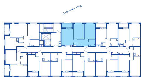 55,1 м², 2-комнатная квартира 8 500 000 ₽ - изображение 172