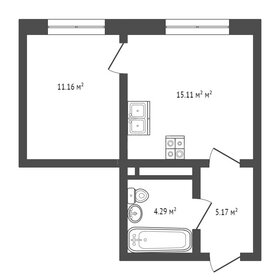 Квартира 35,8 м², 1-комнатная - изображение 1