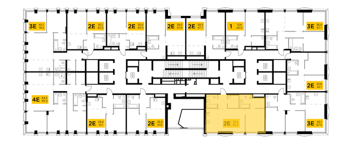 73 м², 2-комнатная квартира 29 000 000 ₽ - изображение 2