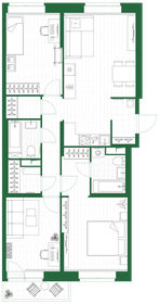 37 м², 1-комнатная квартира 44 000 ₽ в месяц - изображение 35