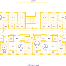 Квартира 73,7 м², 3-комнатная - изображение 3