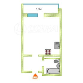 Квартира 32 м², 1-комнатные - изображение 1