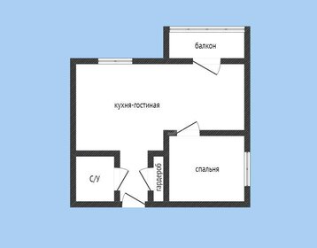 36,9 м², 1-комнатная квартира 3 920 000 ₽ - изображение 24