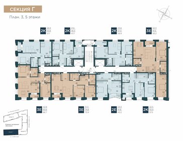 58,1 м², 2-комнатная квартира 21 613 200 ₽ - изображение 24