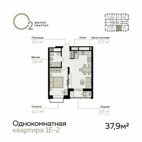 Квартира 37,9 м², 1-комнатная - изображение 1