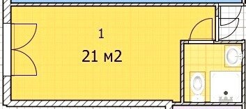 43,9 м², 2-комнатная квартира 6 000 000 ₽ - изображение 26