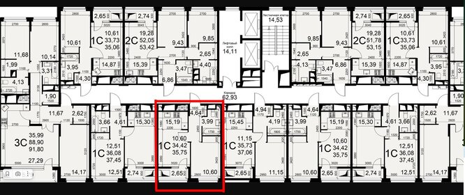 Квартира 35,8 м², 1-комнатная - изображение 1