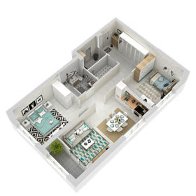 Квартира 72,1 м², 2-комнатная - изображение 2
