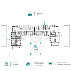 Квартира 23,5 м², студия - изображение 4