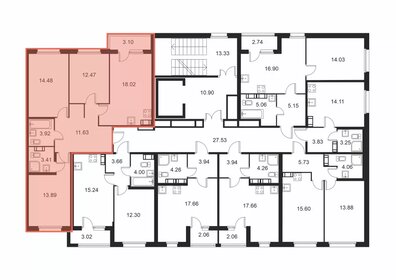 75 м², 3-комнатная квартира 9 850 000 ₽ - изображение 17