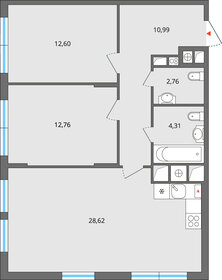 Квартира 72 м², 3-комнатная - изображение 1