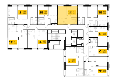 40 м², 2-комнатная квартира 24 600 000 ₽ - изображение 9