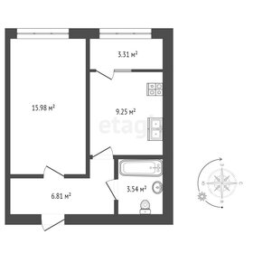 41,9 м², 1-комнатная квартира 7 200 000 ₽ - изображение 45