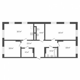 Квартира 84,2 м², 3-комнатная - изображение 1