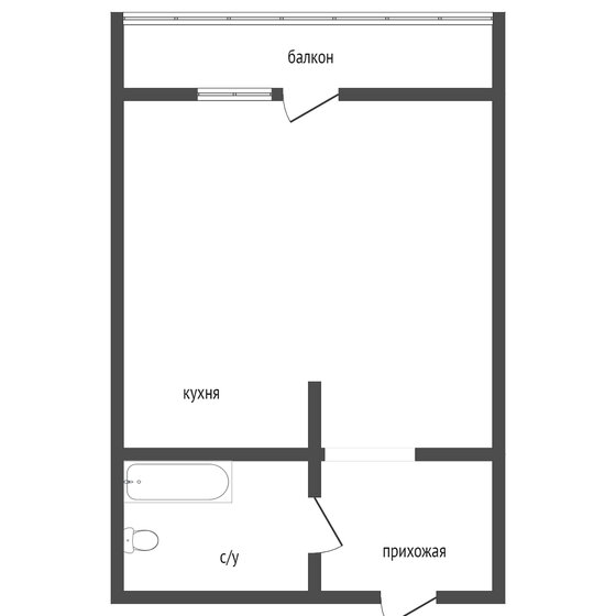 23,5 м², квартира-студия 4 000 000 ₽ - изображение 50