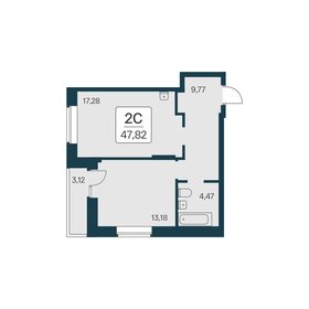 54,3 м², 2-комнатная квартира 6 100 000 ₽ - изображение 71