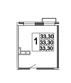 33 м², апартаменты-студия 10 250 000 ₽ - изображение 78