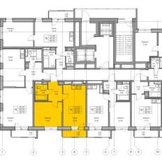 Квартира 42,4 м², 1-комнатная - изображение 4