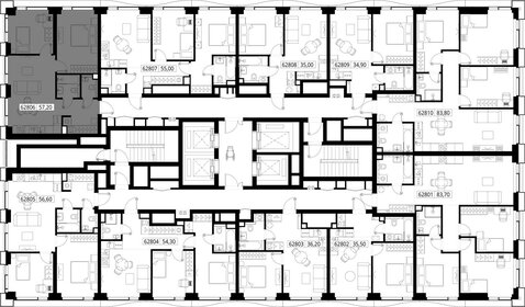 Квартира 57,2 м², 2-комнатная - изображение 2