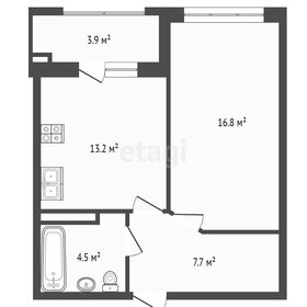 39,1 м², 1-комнатная квартира 4 500 000 ₽ - изображение 105