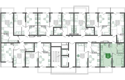 40 м², 1-комнатная квартира 15 500 000 ₽ - изображение 78