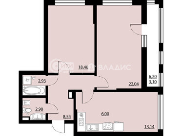 79,4 м², 3-комнатная квартира 11 200 000 ₽ - изображение 118