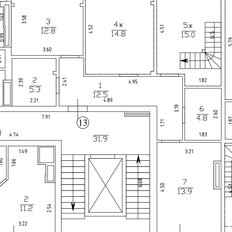 Квартира 110 м², 3-комнатная - изображение 3