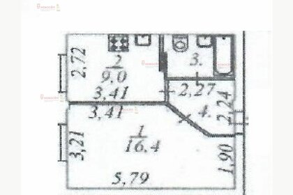 33 м², 1-комнатная квартира 2 150 000 ₽ - изображение 16