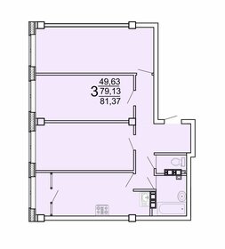 83,8 м², 3-комнатная квартира 10 311 590 ₽ - изображение 6