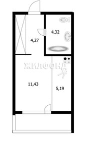 Квартира 25,5 м², 1-комнатная - изображение 2