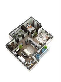 Квартира 76,1 м², 3-комнатная - изображение 1