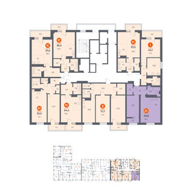 68,5 м², 2-комнатная квартира 8 200 000 ₽ - изображение 56