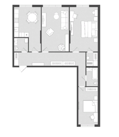 119,3 м², квартира-студия 20 213 000 ₽ - изображение 15