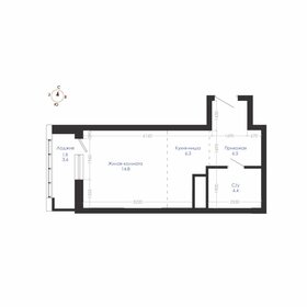 46 м², 2-комнатная квартира 5 100 000 ₽ - изображение 63